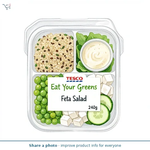 Tesco Eat Your Greens Feta Salad 240g
