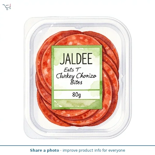 Jaldee Eats Turkey Chorizo Bites 80g