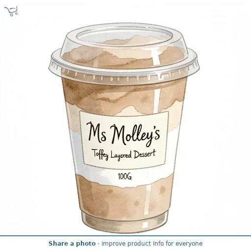 Ms Mollys Toffee Layered Dessert 100G
