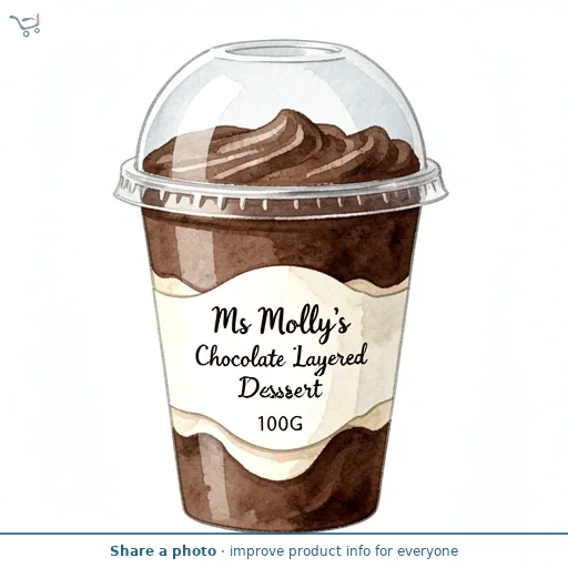 Ms Mollys Chocolate Layered Dessert 100G