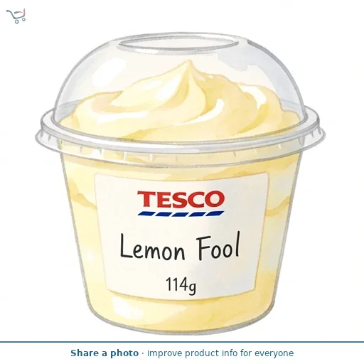 Tesco Lemon Fool 114g