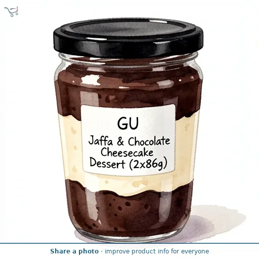Gu Jaffa & Chocolate Cheesecake Dessert (2x86g)