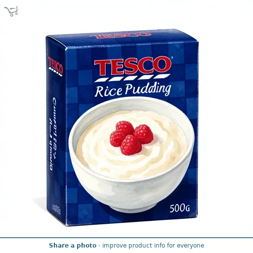 Tesco Creamy Rice Pudding 500G