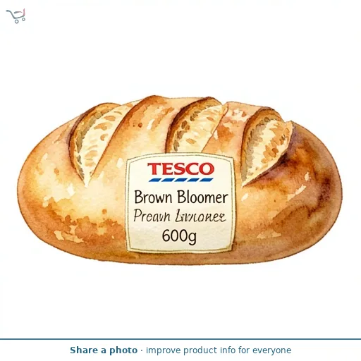 Tesco Brown Bloomer 600g