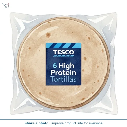 Tesco 6 High Protein Tortillas