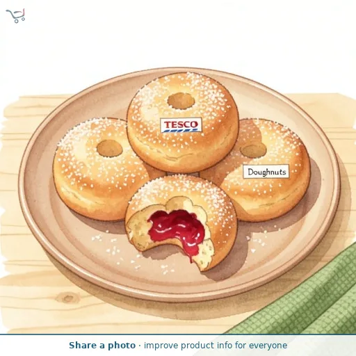 Tesco 5 Jam Doughnuts
