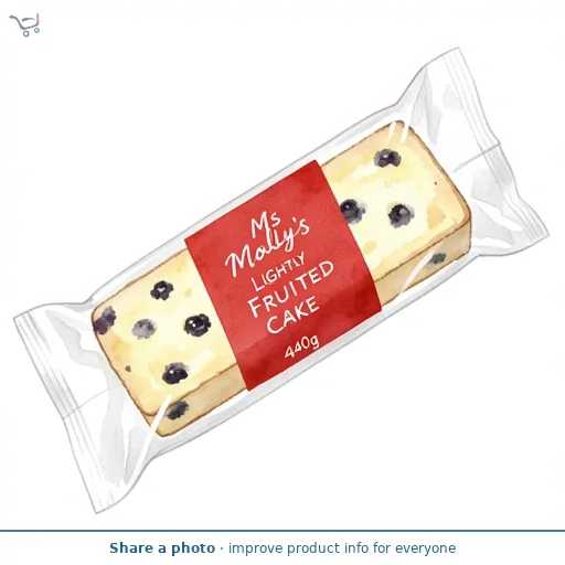 Ms Molly's Lightly Fruited Cake 440g