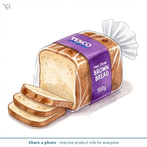 Tesco Free From Brown Bread 550g