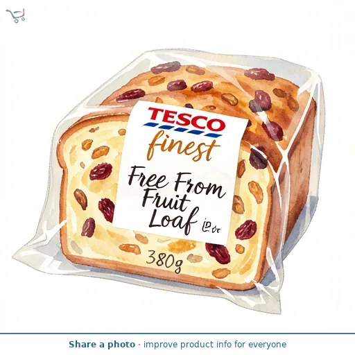 Tesco Finest Free From Fruit Loaf 380g