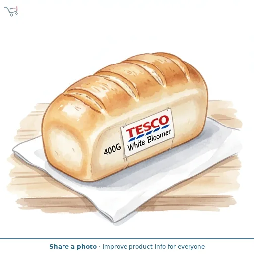 Tesco White Bloomer 400G