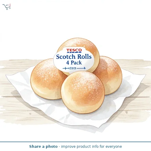 Tesco Scotch Rolls 4 Pack