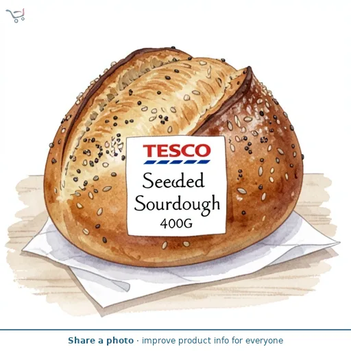 Tesco Seeded Sourdough 400G