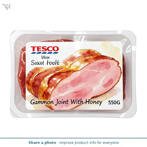 Tesco Gammon Joint With Honey 550G