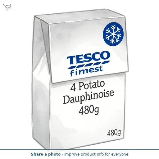 Tesco Finest 4 Potato Dauphinoise 480g