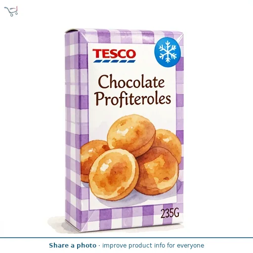 Tesco Chocolate Profiteroles 235G