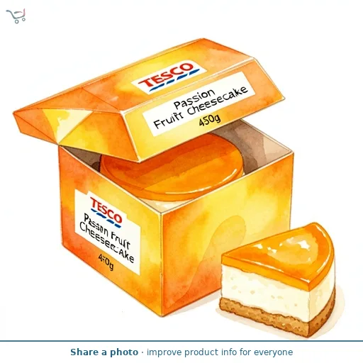 Tesco Passion Fruit Cheesecake 450g