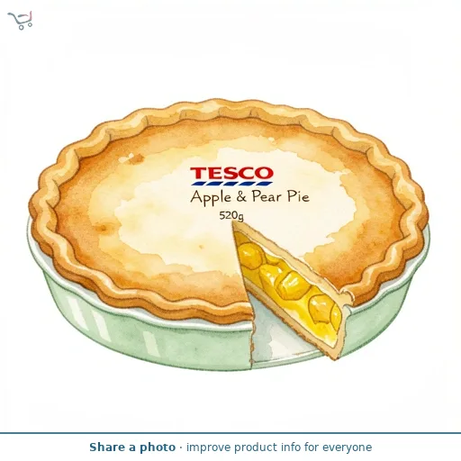 Tesco Apple & Pear Pie 520g