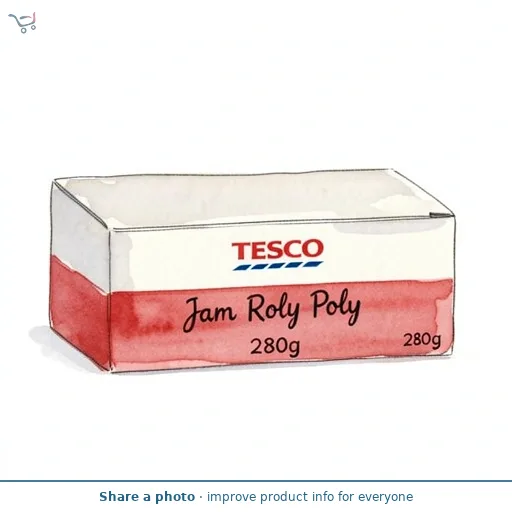 Tesco Jam Roly Poly 280g