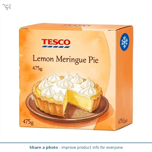 Tesco Lemon Meringue Pie 475G