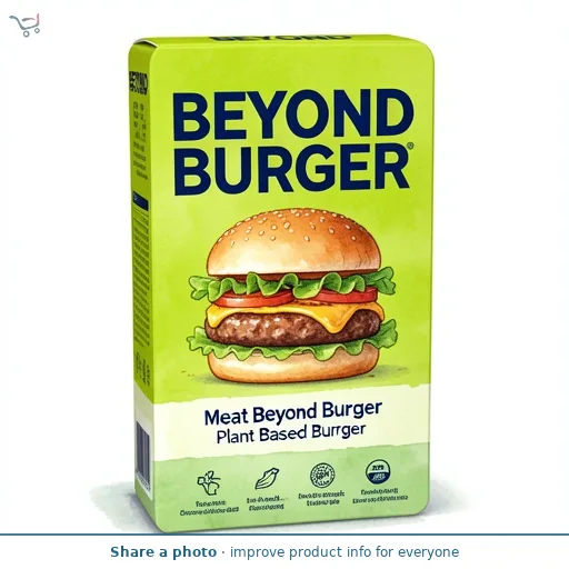 Beyond Meat Beyond Burger Plant Based Burger