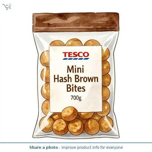 Tesco Mini Hash Brown Bites 700g