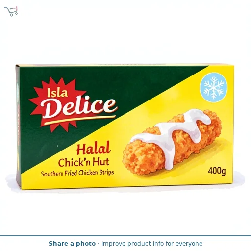Isla Delice Halal Chick'n Hut Southern Fried Chicken Strips 400g