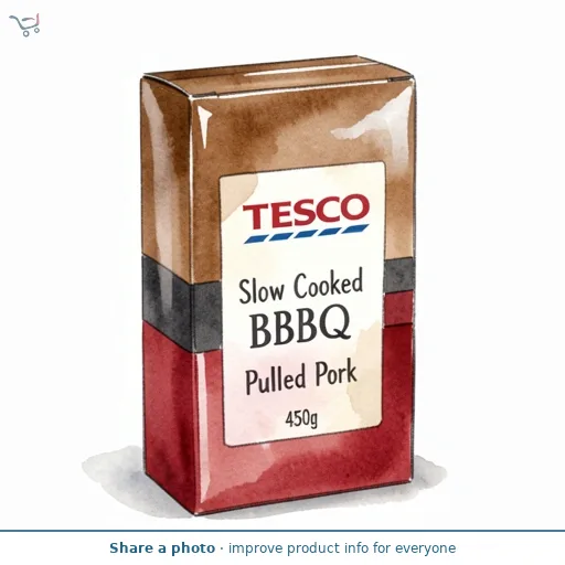 Tesco Slow Cooked BBQ Pulled Pork 450g