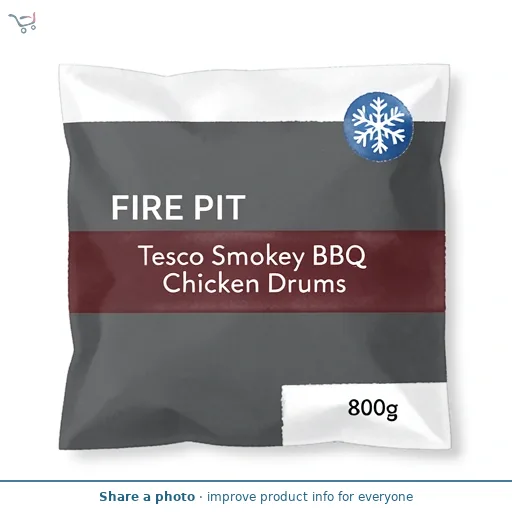 Fire Pit Tesco Smokey BBQ Chicken Drums 800g