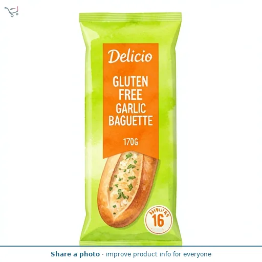Delicio Gluten Free Garlic Baguette 170G