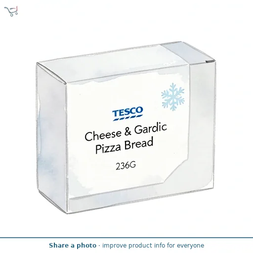 Tesco Cheese & Garlic Pizza Bread 236G