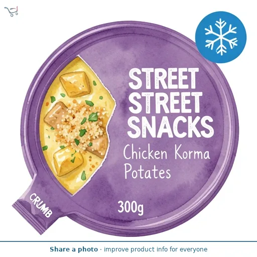 Street Snacks Chicken Korma Potatoes 300g