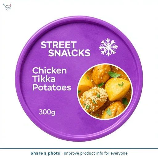 Street Snacks Chicken Tikka Potatoes 300g