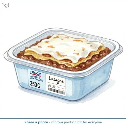 Tesco Calorie Controlled Lasagne 350G