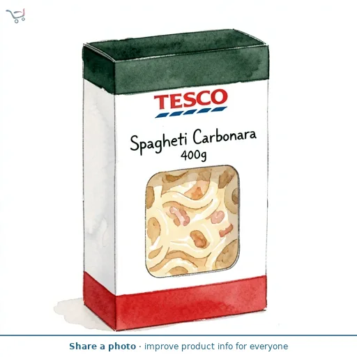 Tesco Spaghetti Carbonara 400g