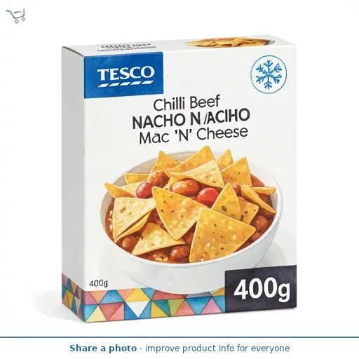 Tesco Chilli Beef Nacho Mac 'N' Cheese 400g