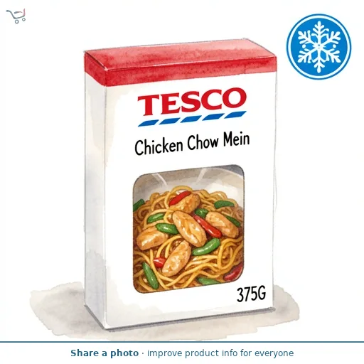 Tesco Chicken Chow Mein 375G