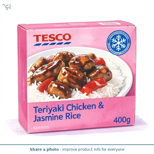 Tesco Teriyaki Chicken & Jasmine Rice 400g