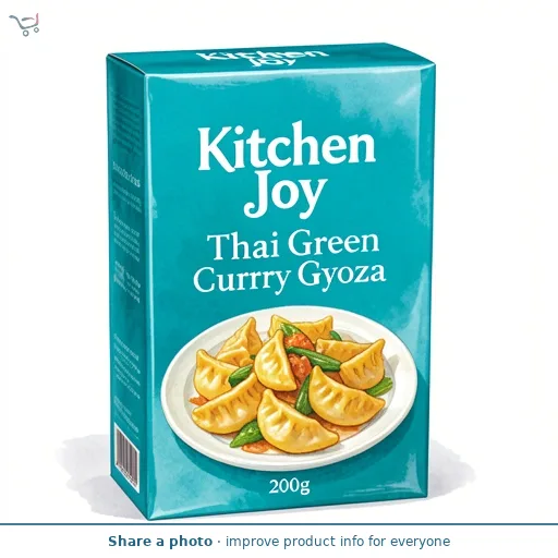Kitchen Joy Thai Sides 10 Thai Green Curry Gyoza 200g