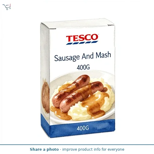 Tesco Sausage And Mash 400G