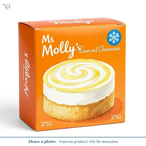 Ms Molly's Lemon Swirl Cheesecake 375G