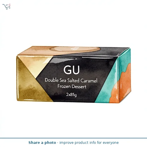 Gu Double Sea Salted Caramel Frozen Dessert 2x85g