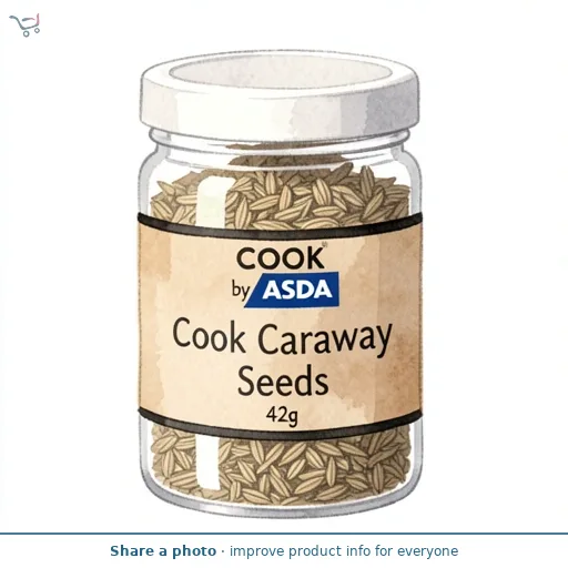 COOK by ASDA Cook Caraway Seeds 42g