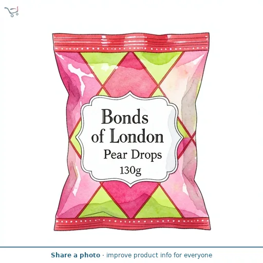 Bonds of London Pear Drops 130g