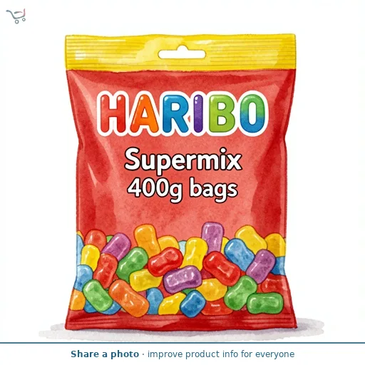 HARIBO Supermix 400g bags