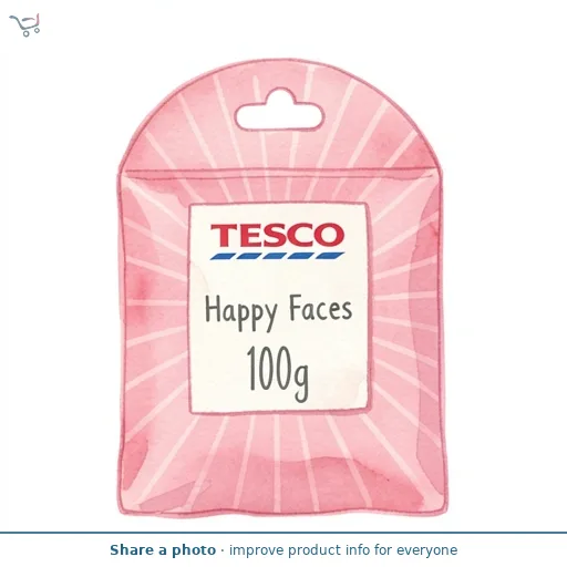 Tesco Happy Faces 100g