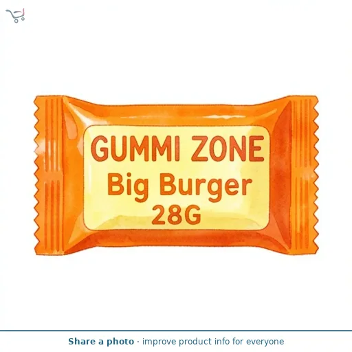 Gummi Zone Big Burger 28G