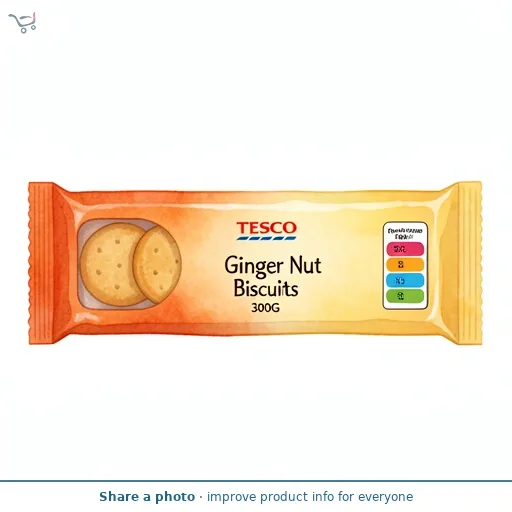 Tesco Ginger Nut Biscuits 300G