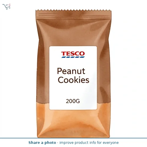 Tesco Peanut Cookies 200G