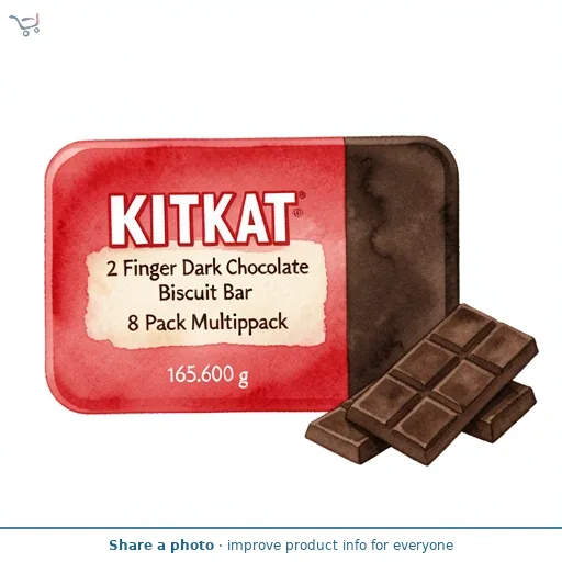 Nestlé KitKat 2 Finger Dark 8 Bars