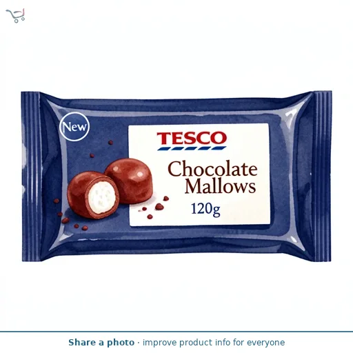 Tesco Chocolate Mallows 120g
